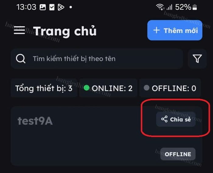 chi sẻ quyền quản lý phần mềm